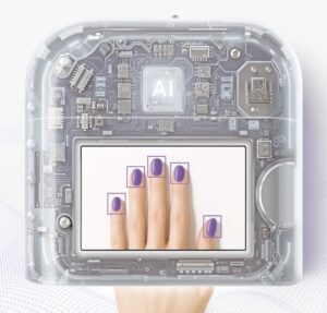 Wir investieren konsequent in Technik. Unsere Lampen mit intelligenter Polymerisationssteuerung (KI) fokussieren das Licht präzise auf den Nagel, nicht auf die Haut. Das schont Ihre Haut und garantiert ein perfektes Ergebnis. Zudem erneuern wir unser gesamtes Instrumentarium alle paar Monate