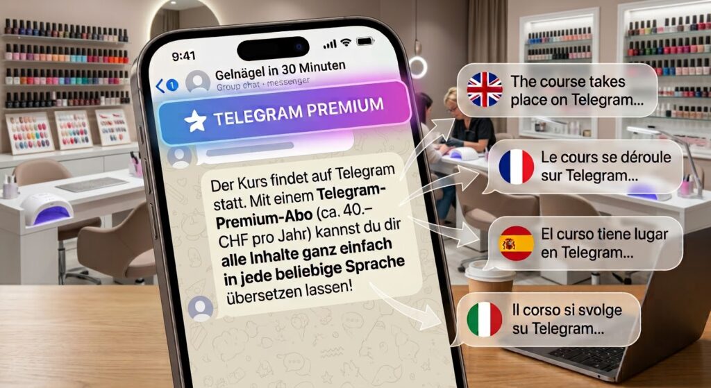 In welcher Sprache ist der Kurs? 